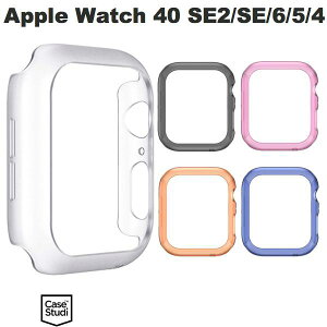 y݌Ɍz Casestudi Apple Watch 40mm SE 2 / SE / 6 / 5 / 4 Explorer n[hP[X P[XX^fB (AbvEHb`P[X Jo[) tBZbg KUTUROGIAN NcMA