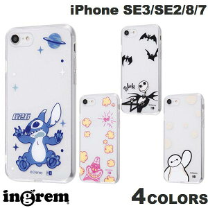 ingrem iPhone SE 3 / SE 2 / 8 / 7 fBYj[LN^[ nCubhP[X Clear Pop CO (X}zP[XEJo[)