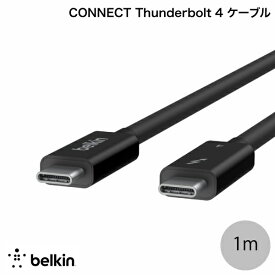 [ネコポス発送] BELKIN CONNECT Thunderbolt 4 ケーブル 1.0m Passive # INZ003bt1MBK ベルキン (サンダーボルト4ケーブル) thunderbolt 4 ケーブル