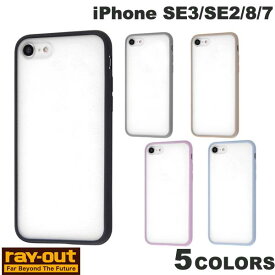 [ネコポス送料無料] Ray Out iPhone SE 第3世代 / SE 第2世代 / 8 / 7 マットハイブリッドケース SHEER レイアウト (スマホケース・カバー)