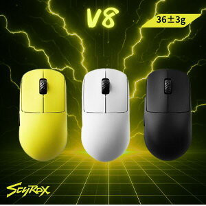 �T�C���b�N�X V8 �y�������K�i�z �Q�[�~���O�}�E�X SCYROX V8 Omron �X�C�b�` / Kailh �X�C�b�` �T�C���b�N�X 8000Hz�|�[�����O���[�g �h���O������ ���R�X�p