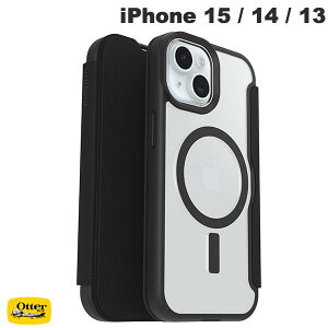 yNAXZ[z OtterBox iPhone 15 / 14 / 13 React Folio MagSafeΉ Black Crystal # 77-97827 Ib^[{bNX (X}zP[XEJo[)