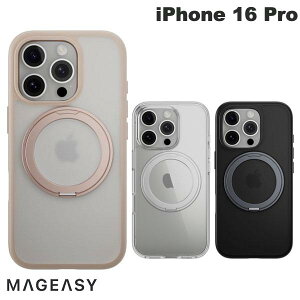 yJRg[{^ځz MagEasy iPhone 16 Pro MagStand 360 M C MagSafeΉ JRg[Jo[t ϏՌP[X }OC[W[ (X}zP[XEJo[)