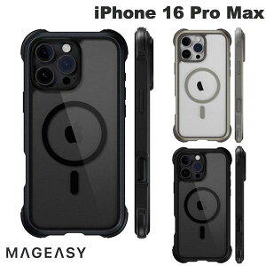 yJRg[{^ځz MagEasy iPhone 16 Pro Max Odyssey M C MagSafeΉ JRg[Jo[t ϏՌP[X }OC[W[ (X}zP[XEJo[)