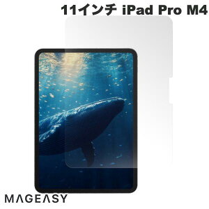 MagEasy 11C` iPad Pro M4 Vetro Anti Blue Light tیKX Transparent # ME_PPESPBGVL_TR }OC[W[ (^ubgptیKXtB)