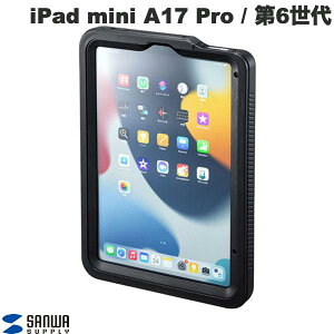 SANWA iPad mini A17 Pro (7) / 6 ϏՌhP[X # PDA-IPAD1816 TTvC (^ubgJo[EP[X)