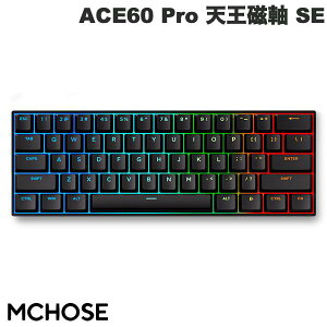 [�݌ɏ�������!!] MCHOSE ACE60 Pro 60% �p��z�� �L�� 8000Hz ���s�b�h�g���K�[�Ή� �e���L�[���X Uranus Magnetic Switch SE 61�L�[ �Q�[�~���O�L�[�{�[�h �}�C�`���[�Y 0.02mm���s�g�� �V������ �z�b�g�X���b