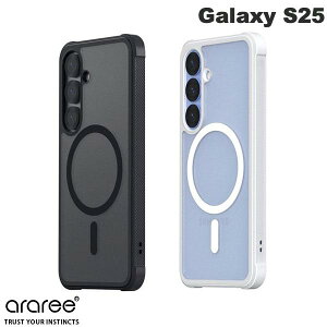 araree Galaxy S25 MagSafe�Ή� �N���A�P�[�X DUPLE M ARMOR �A�����[ (�A���h���C�h�X�}�z�P�[�X�E�J�o�[) �M�����N�V�[