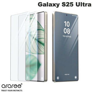 2������ araree Galaxy S25 Ultra CORE �t���ی�K���X�t�B���� (2������) 0.33mm # AR27499S25U �A�����[ (�A���h���C�h�X�}�z�p�t���ی�t�B����) �M�����N�V�[