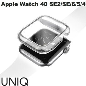 UNIQ Apple Watch 40mm SE 第2世代 / SE / 6 / 5 / 4 GARDE TPU+PC ハイブリッドクリアケース DOVE CLEAR # UNIQ-40MM-GARCLR ユニーク (アップルウォッチケース カバー)