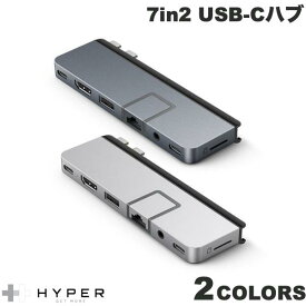 【あす楽】 HYPER++ HyperDrive 7 in 2 USB Type-C ハブ DUO PRO PD対応 ハイパー (ドック・ハブ) MacBook Pro用