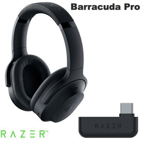 Razer Barracuda Pro 2.4GHz / Bluetooth 5.2 ワイヤレス 対応 ANC搭載 ゲーミングヘッドセット ブラック # RZ04-03780100-R3M1 レーザー (無線 ヘッドホン)