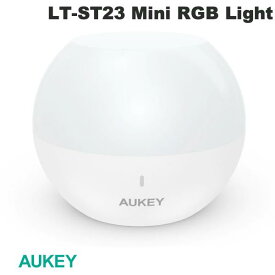 【あす楽】 AUKEY コードレス LED ミニRGBライト Mini RGB Light 充電式 2200mAh IP65 防塵防水 # LT-ST23 オーキー (照明)