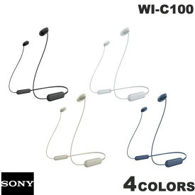 [ネコポス発送] SONY WI-C100 Bluetooth 5.0 ワイヤレスステレオヘッドセット ソニー (無線 イヤホン ) ネックバンド