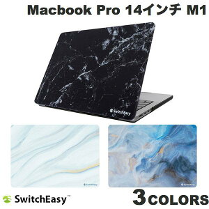 SwitchEasy MacBook Pro 14C` M4 2024 / M3 2023 / M2 2023 / M1 2021 Marble XCb`C[W[ (MacBook Jo[EP[XEveN^[)
