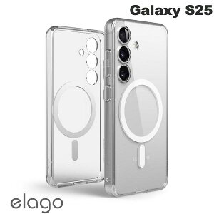 elago Galaxy S25 MAGNETIC HYBRID CASE �n�C�u���b�h�P�[�X Clear # EL_G5SCSPTH5_CL �G���S (�A���h���C�h�X�}�z�P�[�X�E�J�o�[) �M�����N�V�[