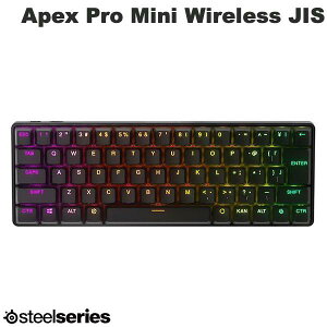 yZ[`9/11܂Łz SteelSeries Apex Pro Mini Wireless JP {z 65L[ L / 2.4GHz / Bluetooth 5.0 CX eL[XJjJQ[~OL[{[h OmniPointXCb` # 64829J XeB[V