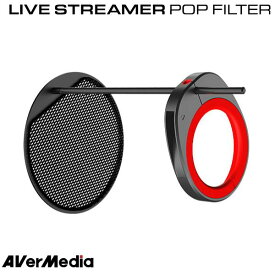 AVerMedia TECHNOLOGIES Live Streamer MIC 330専用 Live Streamer POP FILTER 金属製ポップガード # BA310 アバーメディアテクノロジーズ (レコーディング機材)