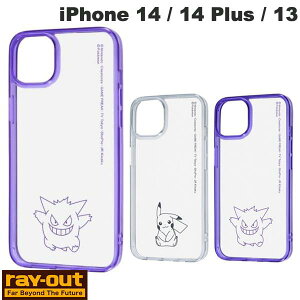 iPhone 14 �P�[�X �|�P���� iPhone 13 �P�[�X pokemon �N���A�P�[�X Ray Out iPhone 14 / 14 Plus / 13 �|�P�b�g�����X�^�[ �n�C�u���b�h�P�[�X Charaful ���C�A�E�g (�X�}�z�P�[�X�E�J�o�[)