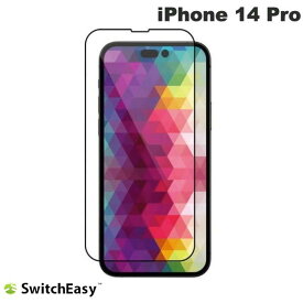 【在庫限り】 SwitchEasy iPhone 14 Pro Glass 9H ガラスフィルム 光沢 0.33mm # SE_INPSPEGG9_CL スイッチイージー (スマホ用液晶保護ガラスフィルム)