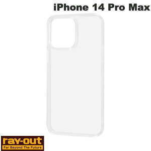 Ray Out iPhone 14 Pro Max TPU�\�t�g�P�[�X �E���g���N���A �N���A # RT-P39TC3/CM ���C�A�E�g (�X�}�z�P�[�X�E�J�o�[)