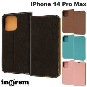 ingrem iPhone 14 Pro Max ϏՌ 蒠^U[P[X Vv CO (X}zP[XEJo[)