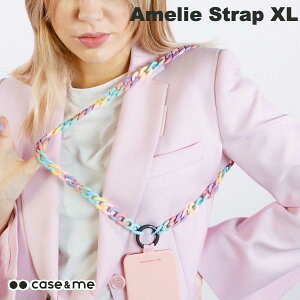 Case & Me Amelie Strap XL for SMART PHONE �l�b�N�X�g���b�v multicolor # CA_SPASRARAX_MC �P�[�X�A���h�~�[ (�X�g���b�v)