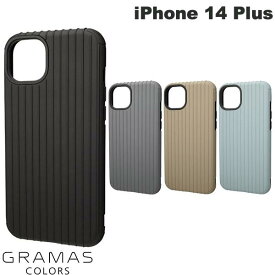 [ネコポス送料無料] GRAMAS COLORS iPhone 14 Plus Rib ハイブリッドケース グラマス カラーズ (スマホケース・カバー)