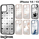 ingrem iPhone 14 / 13 ディズニーキャラクター TPUソフトケース META メタリック イングレム (スマホケース・カバー)