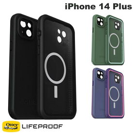 【あす楽】 OtterBox LifeProof iPhone 14 Plus FRE 防水 防塵 防雪 耐衝撃 ケース MagSafe対応 オッターボックス ライフプルーフ (スマホケース・カバー) 風呂 水 雨 アウトドア 防水ケース [bosui2023]