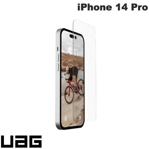 UAG iPhone 14 Pro GLASS SCREEN SHIELD �K���X�t�B���� Clear 0.5mm # UAG-IPH22MB-SP ���[�G�[�W�[ (�X�}�z�p�t���ی�K���X�t�B����) Urban Armor Gear