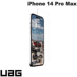 UAG iPhone 14 Pro Max SCREEN SHIELD PLUS ��d�����K���X�t�B���� Clear 0.5mm # UAG-IPH22LB-SPPLS ���[�G�[�W�[ (�X�}�z�p�t���ی�K���X�t�B����) Urban Armor Gear