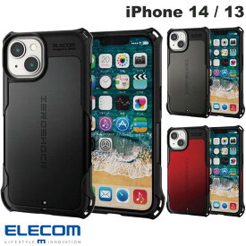 [ネコポス送料無料] エレコム iPhone 14 / 13 ハイブリッドケース ZEROSHOCK (スマホケース・カバー) ゼロショック