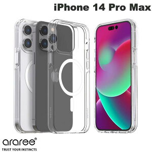 araree iPhone 14 Pro Max MagSafe�Ή��N���A�P�[�X DUPLE �N���A # AR24705i14PM �A�����[ (�X�}�z�P�[�X�E�J�o�[)