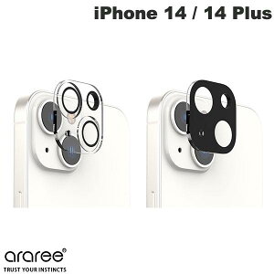 araree iPhone 14 / 14 Plus �J������p�����K���X�t�B���� C-SUB CORE �A�����[ (�J���������Y�v���e�N�^�[)
