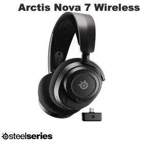 SteelSeries Arctis Nova 7 Wireless 有線 / 2.4GHz / Bluetooth 5.0 両対応 ゲーミングヘッドホン # 61553J スティールシリーズ (無線 ヘッドホン) マイク付き