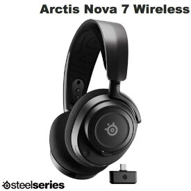 SteelSeries Arctis Nova 7 Wireless 有線 / 2.4GHz / Bluetooth 5.0 両対応 ゲーミングヘッドホン # 61553J スティールシリーズ (無線 ヘッドホン)
