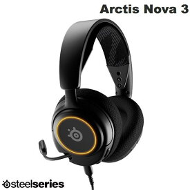 SteelSeries Arctis Nova 3 有線 ゲーミングヘッドホン # 61631J スティールシリーズ (ヘッドホン)