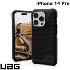 [ネコポス発送] UAG iPhone 14 Pro METROPOLIS LT (メトロポリス) 耐衝撃ケース MagSafe対応 Kevlar Black # UAG-IPH22MB-FLTM-KB ユーエージー (スマホケース・カバー) Urban Armor Gear ケブラー アラミド繊維 耐衝撃 最強 マグセーフ