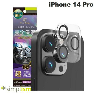 Simplism iPhone 14 Pro / 14 Pro Max [PicPro] 掿ʐ^B X[p[NA YیKX  # TR-IP22M3-LCA-ARCC VvY (JYveN^[)