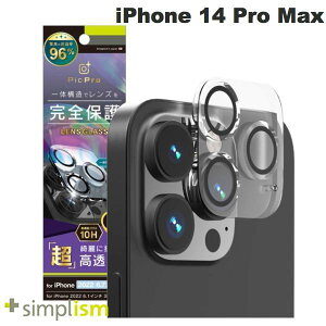 Simplism iPhone 14 Pro / 14 Pro Max [PicPro] 掿ʐ^B X[p[NA YیKX  # TR-IP22L3-LCA-ARCC VvY (JYveN^[)