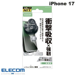 �G���R�� iPhone 17 �K���X�t�B���� SHOCKPROOF �S���� # PM-A25AFLGZGO �G���R�� (�X�}�z�p�t���ی�K���X�t�B����) 2025