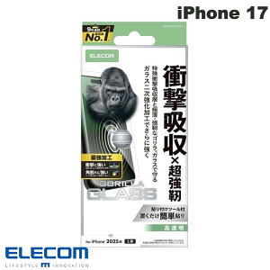 �G���R�� iPhone 17 �K���X�t�B���� SHOCKPROOF �S���� ������ # PM-A25AFLGZOH �G���R�� (�X�}�z�p�t���ی�K���X�t�B����) 2025