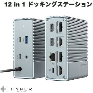 HYPER++ HyperDrive GEN2 12 in 1 USB-C hbLOXe[V PDΉ # HP-HDG212B nCp[ (USB Type-C A_v^)