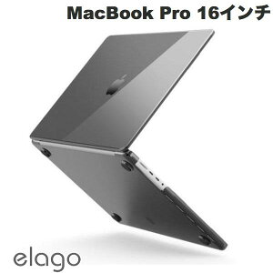 elago MacBook Pro 16C` M4 2024 / M3 2023 / M2 2023 / M1 2021 SLIM HARD CASE Dark Grey # EL_PC9CSPCSM_GY GS (MacBook Jo[EP[XEveN^[) NAP[X