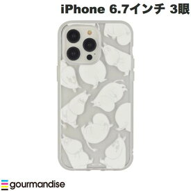 [ネコポス送料無料] gourmandise iPhone 14 Pro Max / 13 Pro Max / 12 Pro Max 耐衝撃ケース IIIIfi+ (イーフィット) CLEAR ムーミン ムーミン # MMN-119A グルマンディーズ (スマホケース・カバー)