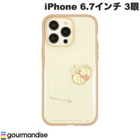 [ネコポス送料無料] gourmandise iPhone 14 Pro Max / 13 Pro Max / 12 Pro Max 耐衝撃ケース IIIIfi+ (イーフィット) CLEAR ディズニーキャラクター くまのプーさん # DNG-26PO グルマンディーズ (スマホケース・カバー)