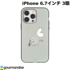 [ネコポス送料無料] gourmandise iPhone 14 Pro Max / 13 Pro Max / 12 Pro Max 耐衝撃ケース IIIIfi+ (イーフィット) ムーミン ムーミン # MMN-114A グルマンディーズ (スマホケース・カバー)