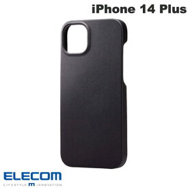 [ネコポス送料無料] エレコム iPhone 14 Plus レザーケース オープン MAGKEEP ブラック # PM-A22BPLOMBK エレコム (スマホケース・カバー)