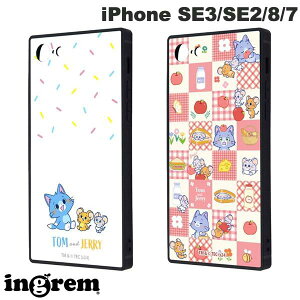 ingrem iPhone SE 3 / SE 2 / 8 / 7 ƂނƂ[ KAKU Ռz op[ XNGA gvnCubhP[X CO (X}zP[XEJo[)